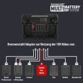 Professional Multi Battery LED Hybrid Baustrahler 10050 MH, 12500lm, IP55 - Grafik
