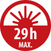 Akku Taschenlampe LED LuxPremium TL 410 A, IP44, 400lm