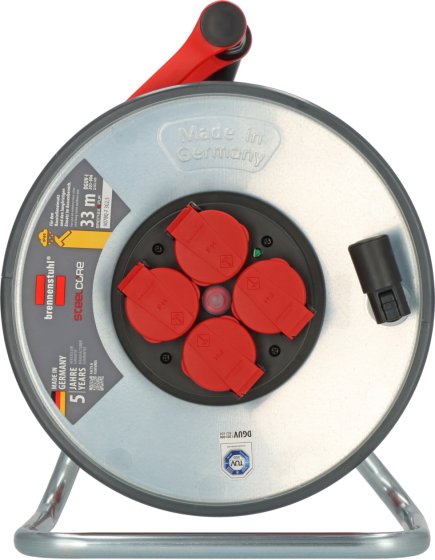 Professional SteelCore Kabeltrommel SC 3210 IP44, 33m H07BQ-F 3G2,5  - Produktansicht