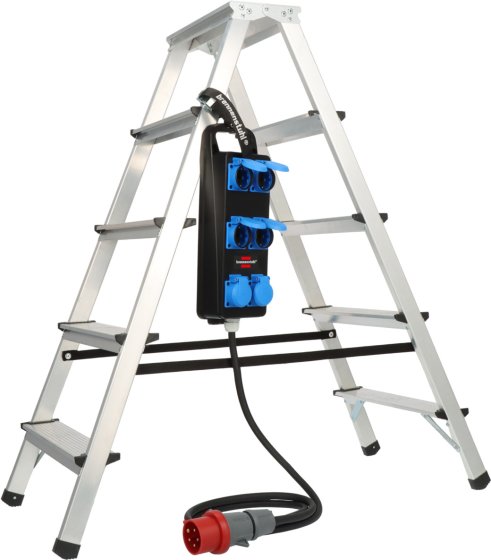 Portabler Stromverteiler BSV P 6x 230V/16A Steckdosen, CEE 400V/16A Stecker, 2m H07RN-F5G2.5 - Anwendungsbild