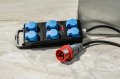 Portabler Stromverteiler BSV P 6x 230V/16A Steckdosen, CEE 400V/16A Stecker, 2m H07RN-F5G2.5 - Anwendungsbild