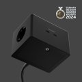 hugo! ONE Steckdosenwürfel mit USB C 20W PD deep black - Anwendungsbild