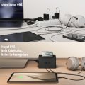 hugo! ONE Steckdosenw&uuml;rfel mit USB C 20W PD deep black - Anwendungsbild