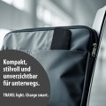 hugo! TRAVEL Steckdosenleiste mit USB C 20W PD und Euro Steckdose, deep black - Anwendungsbild
