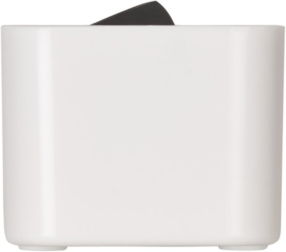 Ecolor Steckdosenleiste mit 2 USB C Ladebuchsen 4-fach weiß/schwarz 1,5m H05VV-F3G1,5 - Produktansicht