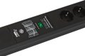 brennenstuhl®Connect Premium-Line WiFi 26.000A Überspannungsschutz-Steckdosenleiste 6-fach schwarz 1,8 m H05VV-F3G1,5 - Smarter Überspannungsschutz