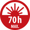 Akku Solar LED Outdoor Leuchte OLI 400 AS, 450lm, IP54