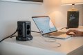 Steckdosenturm 8-fach mit 2x USB A, 1x USB C Power Delivery schwarz 2m H05VV-F3G1.5 - Anwendungsbild