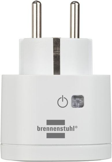 brennenstuhl®Connect WiFi Steckdose WA 3600 XS02, weiß, IP20 - Produktansicht