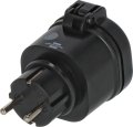 brennenstuhl®Connect WiFi Steckdose WA 3600 XS03 schwarz IP44 - Produktansicht