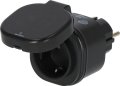 brennenstuhl®Connect WiFi Steckdose WA 3600 XS03 schwarz IP44 - Produktansicht