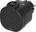brennenstuhl®Connect WiFi Steckdose WA 3600 XS03 schwarz IP44 - Produktbild