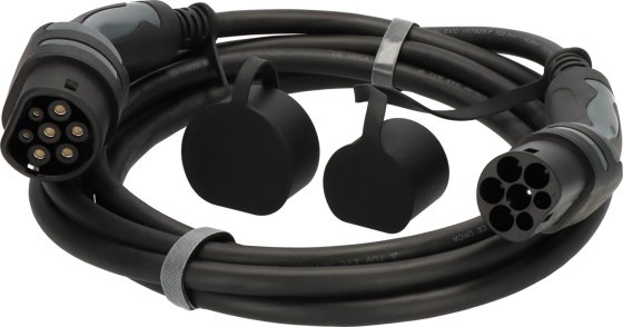 EV Typ 2 5m Ladekabel 22kW IP55 - Produktansicht