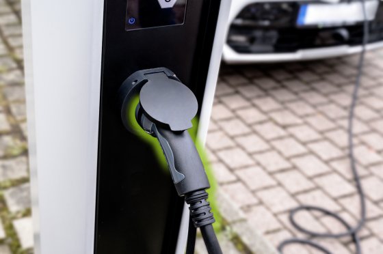EV Typ 2 7m Ladekabel 11kW IP55 - Anwendungsbild