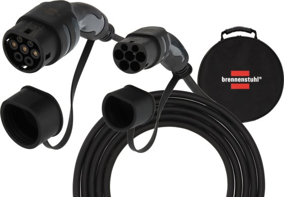 EV Typ 2 7m Ladekabel 11kW IP55 - Produktbild