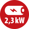 Tragbares EV Ladegerät Typ 2 Schutzkontakt 2,3KW mit 8m Kabel