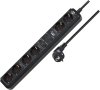 brennenstuhl&reg;Connect Eco-Line WiFi Steckdosenleiste 6-fach 1,5m H05VV-F3G1,5 schwarz