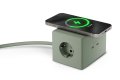 hugo! ONE Steckdosenwürfel mit USB C 20W PD mint green - Anwendungsbild