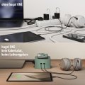 hugo! ONE Steckdosenw&uuml;rfel mit USB C 20W PD mint green - Anwendungsbild