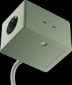 hugo! ONE Steckdosenwürfel mit USB C 20W PD mint green - Produktansicht