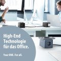 hugo! ONE Steckdosenw&uuml;rfel mit USB C 20W PD ice blue - Anwendungsbild