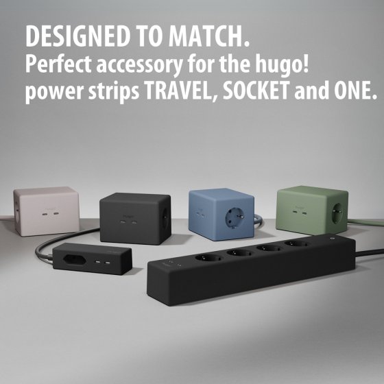 hugo! CABLE Ladekabel USB C 60W 1m deep black - Anwendungsbild