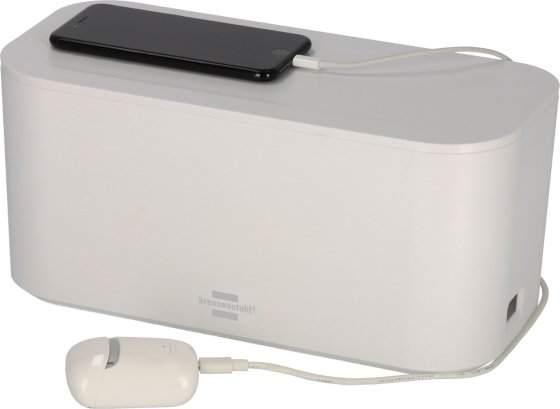 Kabelbox für Steckdosenleisten weiß - Produktansicht