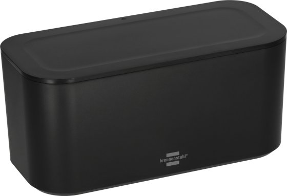 Kabelbox für Steckdosenleisten schwarz - Produktbild