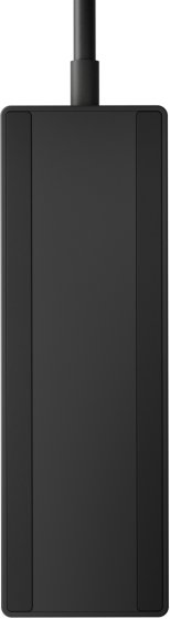 hugo! MAGNETIC Steckdosenleiste 3-fach mit magnetischer Unterseite, deep black - Produktansicht