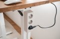 hugo! MAGNETIC Steckdosenleiste 3-fach mit magnetischer Unterseite, cream white - Anwendungsbild