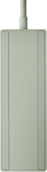 hugo! MAGNETIC Steckdosenleiste 3-fach mit magnetischer Unterseite, mint green - Produktansicht