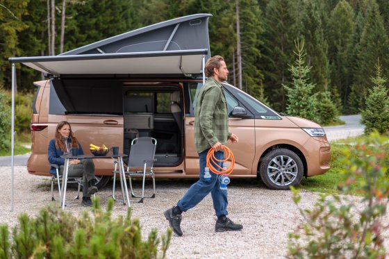 CEE Verl&auml;ngerungskabel IP67, 2m orange H07RN-F3G2.5, 3x CEE 230V Kupplung - Anwendungsbild