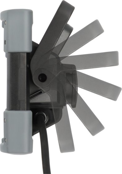 Professional LED Baustrahler D 5050 MRA, IP54, 6700lm, Ra 97, 5m H07RN-F 3G1,5 - Produktansicht