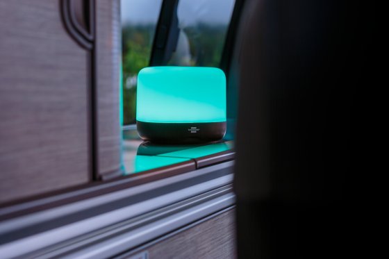 Akku Solar LED Outdoor Leuchte RGB GL 100 ASR, IP44, 340 lm - Anwendungsbild