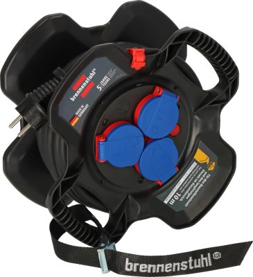 Gummi-Kabelhaspel X-Gum IP44 10m H07RN-F 3G2,5 