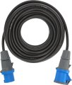 Camping CEE Verl&auml;ngerungskabel IP44 25m H07RN-F 3G2,5 schwarz CEE 230V/16A Stecker und Kupplung - Produktansicht