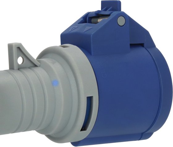 Camping CEE Verl&auml;ngerungskabel IP44 5m H07RN-F 3G2,5 orange CEE 230V/16A Stecker und Kupplung - Produktansicht