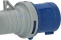 Camping CEE Verl&auml;ngerungskabel IP44 3m orange H07RN-F 3G2,5 CEE-Stecker, Winkelkupplung 230V/16A - Produktansicht