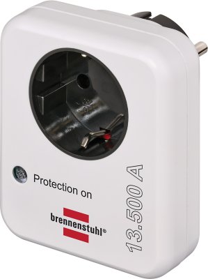 Adapter &Uuml;berspannungsschutz 13.500A wei&szlig;