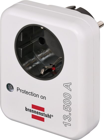Adapter &Uuml;berspannungsschutz 13.500A wei&szlig; - Produktbild