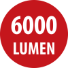 Professional 360&deg; Akku LED Baustrahler RL P 6000 A, 6000lm, IP65
