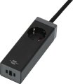 USB C Ladeger&auml;t mit 2x USB C 65W PD, 1x USB A 18W und Schutzkontakt-Steckdose - Produktbild