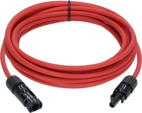 Solar Verl&auml;ngerungskabel 6mm&sup2; 2x 5m - Produktansicht
