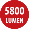 Professional LED 360&deg; Baustrahler RL 6000 N, 5800lm 47W, 5m H07RN-F 3G1,5, IP54