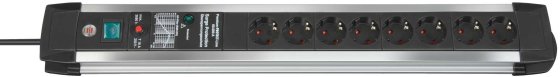 Premium-Protect-Line 60.000A &Uuml;berspannungsschutz-Steckdosenleiste 6-fach 3m H05VV-F 3G1,5 RJ45 (ISDN/DSL) - 