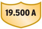 hugo! 19.500A Überspannungsschutz-Steckdosenleiste 4-fach gelb 2m H05VV-F 3G1,5