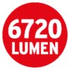 Chip-LED-Leuchte L CN 180 V2 IP65 80W 6720lm Energieeffizienzklasse A+
