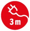 Premium-Protect-Line 120.000A Überspannungsschutz-Steckdosenleiste 12-fach DUO 3m H05VV-F 3G1,5