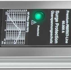 Premium-Protect-Line 60.000A &Uuml;berspannungsschutz-Steckdosenleiste 6-fach 3m H05VV-F 3G1,5 RJ45 (ISDN/DSL) - 