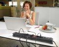 Premium-Web-Line Internet-Steckdosenleiste 4-fach schwarz 3m H05VV-F 3G1,5 2xMaster 2xSlave - 